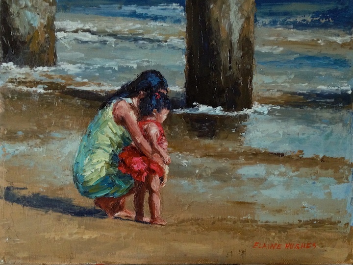 ballerina and the sea