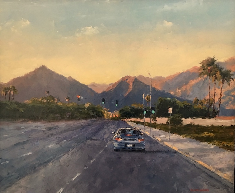 morning in the desert