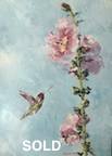 hummingbirdhollyhock