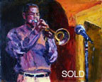 trumpet player